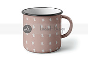Cute cartoon rabbits with forest, a Pattern Graphic by lindoet23 (Thumbnail 2 of 4)