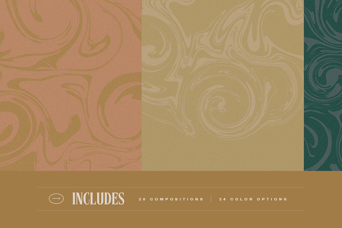 Subtle Marble Textures Vector & JPGS, a Texture Graphic by Basia Stryjecka (Photo 3 of 20)