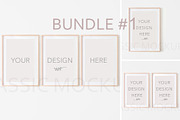 Classic Frame Mockup Bundle, a Print Template by Kate Roubin (Thumbnail 1 of 7)