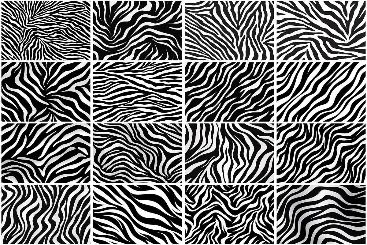 Zebra Stripes Background, a Texture Graphic by Forhadx5 (Photo 5 of 11)