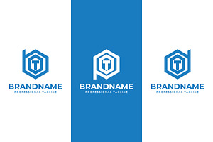 Letters BOT POT DOT Hexagon Logo, a Branding & Logo Template by Pray Art Design Studio