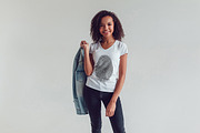 T-Shirt Mock-Up Vol.20 2017, a Shirt Mockup by Freeman Studio (Thumbnail 12 of 27)