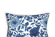 Blue Floral Toile Pattern, a Pattern Graphic by elfy creative (Thumbnail 4 of 5)