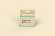 Hanging Box Mockups - 11 views, a Packaging Mockup by Illusiongraphic (Thumbnail 8 of 24)