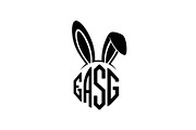 Cute Easter Bunny Silhouette bundle, an Illustration by Artivon (Thumbnail 6 of 51)