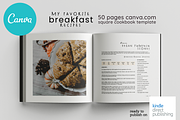 Canva Breakfast Cookbook Template, a Magazine Template by DeLaGranSiete (Thumbnail 6 of 10)