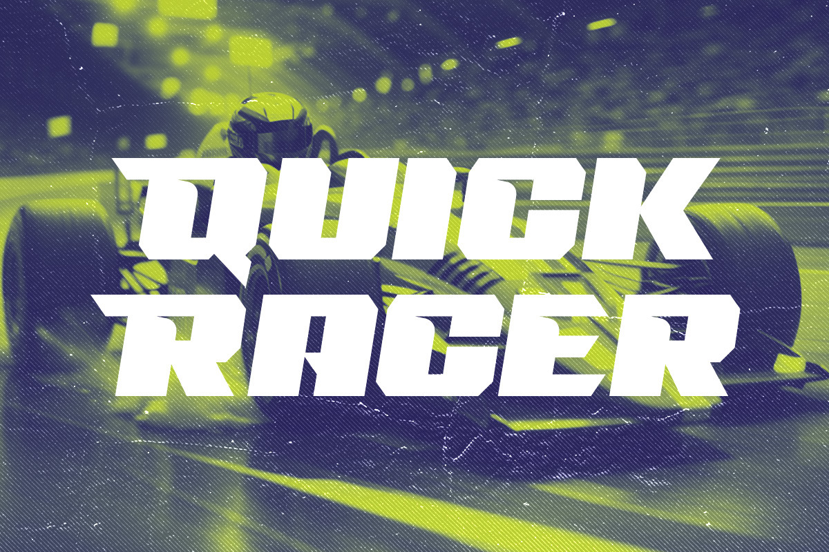 Turbo Lancer- Racing Logo Font, a Sans Serif Font by Rillatype (Photo 6 of 7)