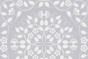 3 Seamless Floral Patterns