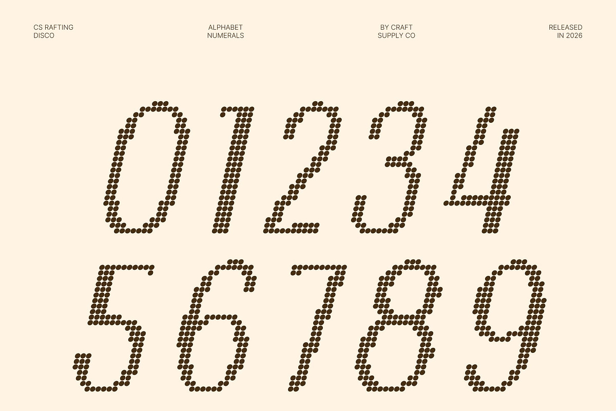 CS Rafting Disco, a Sans Serif Font by Craft Supply Co. (Photo 5 of 8)