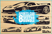 Supercar Vector Collection, an Illustration by Amazin_art (Thumbnail 1 of 9)