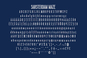 Sansterdam MAZE, a Sans Serif Font by NREY (Thumbnail 4 of 5)