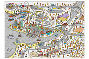 DOODLETOWN, an Illustration by WINS Doodle shop (Thumbnail 6 of 6)