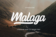 Malaga Script for Branding, a Script Font by Black Junst (Thumbnail 1 of 6)