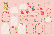 Bow Summer Strawberry Clipart, an Illustration by Sunflower Day Love (Thumbnail 6 of 6)