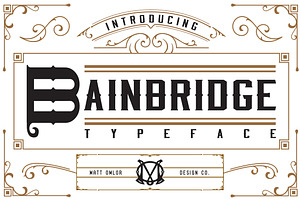 Bainbridge Typeface