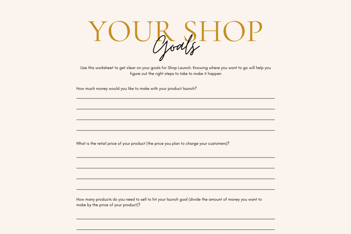 Shopify Planner, a Marketing Template by Brand Your Biz Co. (Photo 5 of 10)