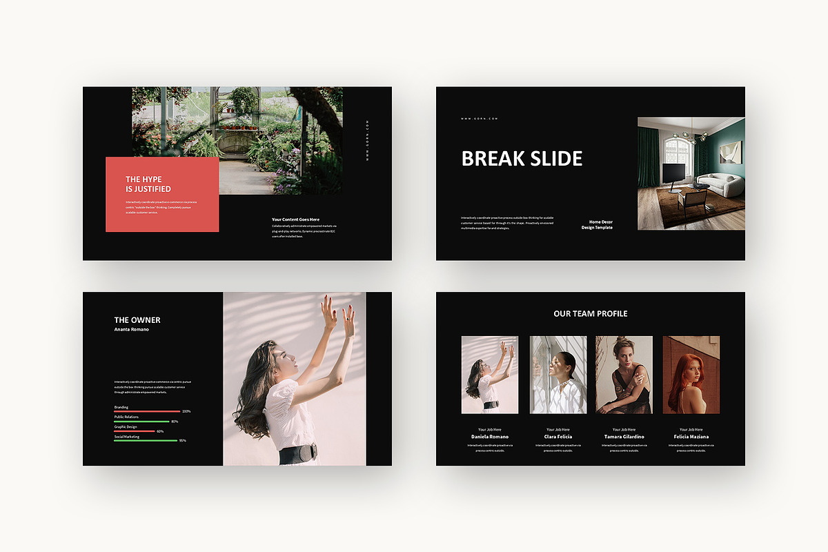 Gorn : Interior Decor Google Slides, a Presentation Template by Punkl Camp (Photo 13 of 16)
