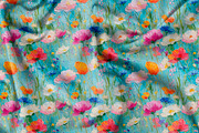 Wildflowers Artistic Patterns Set, a Pattern Graphic by LoveDesignShop (Thumbnail 4 of 6)