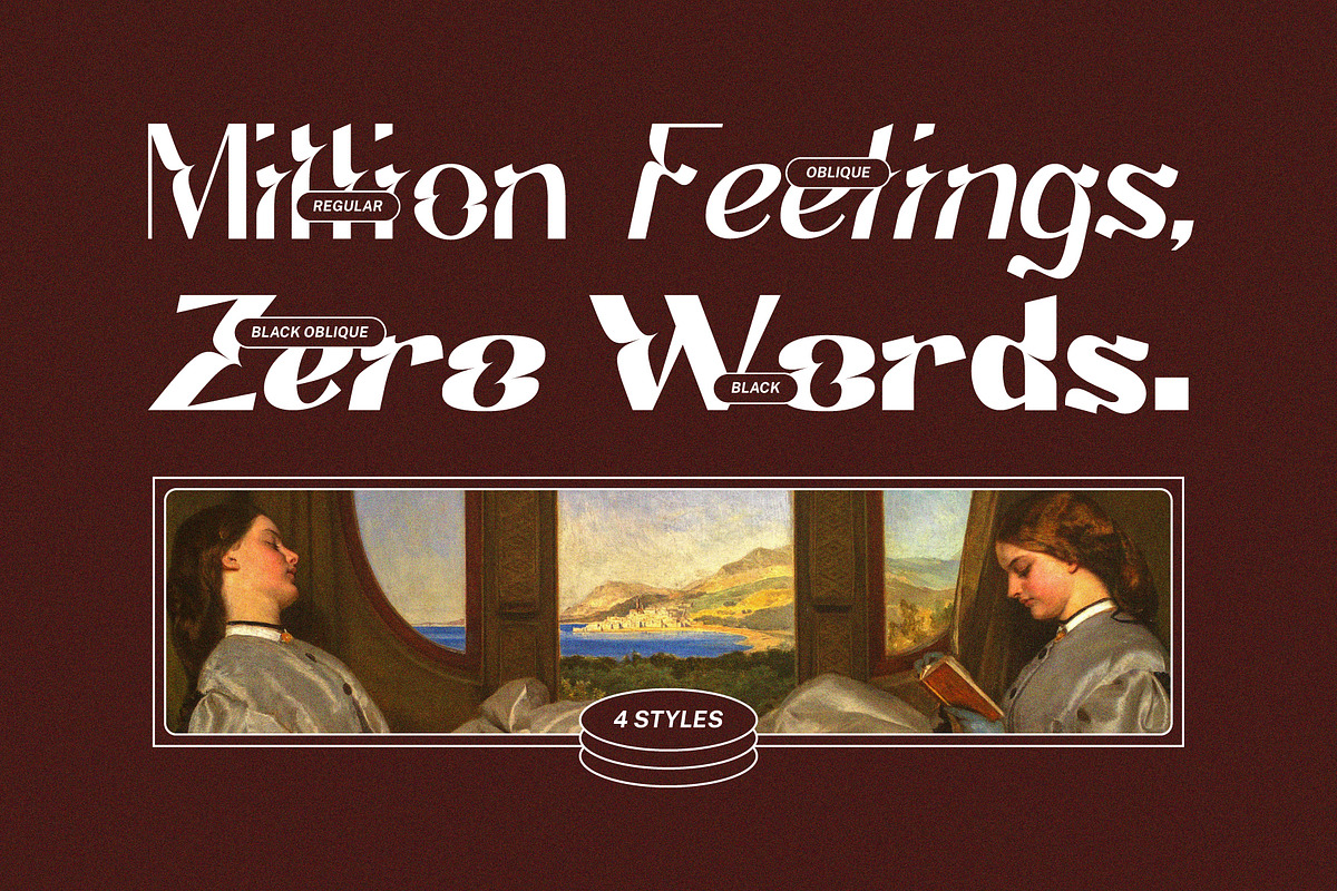 Kaila Moon - Display Sans Serif, a Sans Serif Font by Hakara Type (Photo 2 of 16)