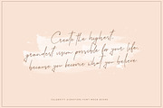 Celebrity Signature Font, a Script Font by SNIPESCIENTIST (Thumbnail 7 of 11)