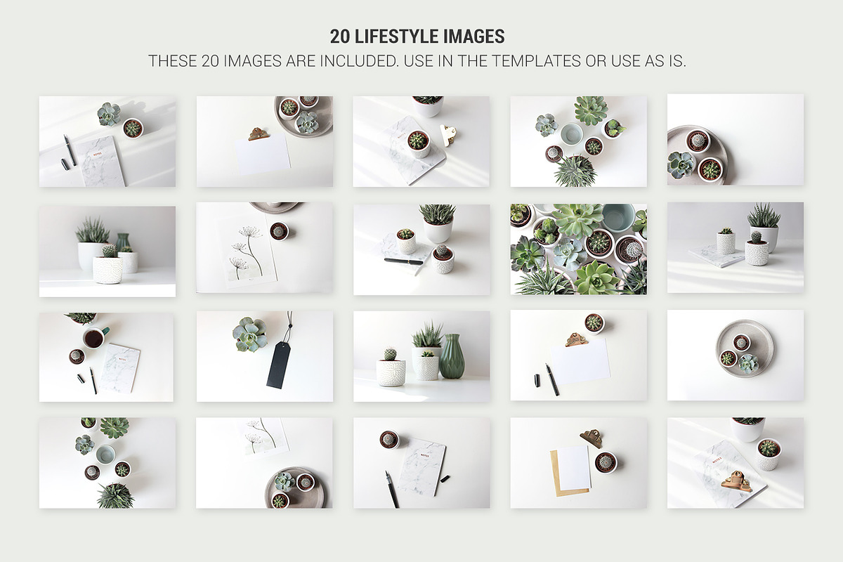 Social Media templates images & font, a Social Media Template by Angele Kamp (Photo 6 of 9)