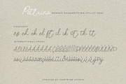 Pettrina, a Script Font by Fontmine Studio (Thumbnail 11 of 11)