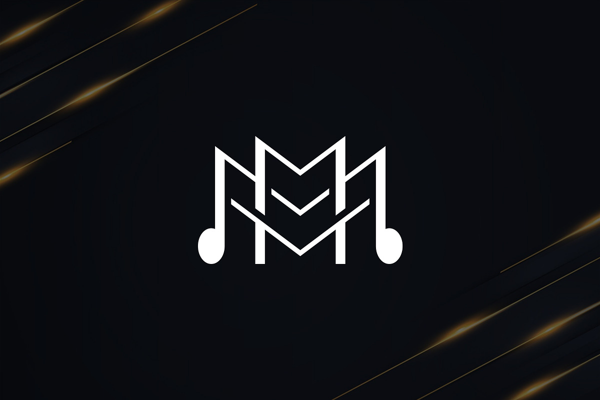 Luxury Letter M Music Logo, a Branding & Logo Template by Luxury Logos (Photo 2 of 4)