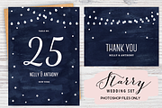 Printable Celestial Wedding Set PSD, an Invitation Template by Pixejoo (Thumbnail 3 of 5)