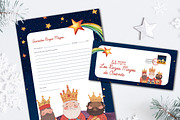 Reyes Magos Christmas Letter, a Print Template by McLittle Stock (Thumbnail 1 of 2)