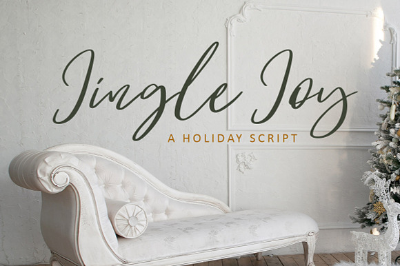 Jingle Joy Script Font preview 6