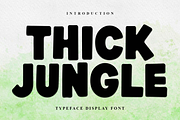 Thick Jungle, a Script Font by InermediaSTUDIO (Thumbnail 1 of 7)