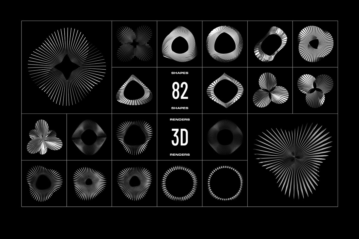 3D Chrome Circles - 82 illustrations, an Object Graphic by assetpro.design (Photo 8 of 12)