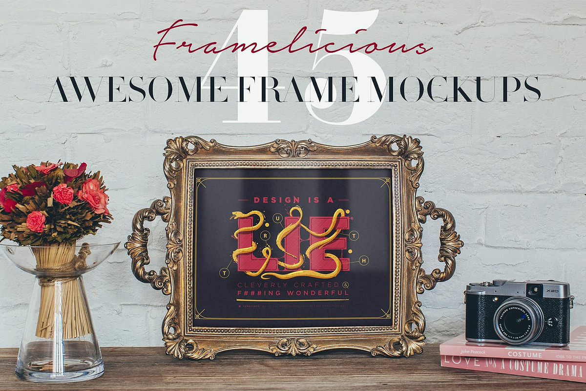 The Ultima Frames Bundle - 5 in 1, a Print Template by Frisk Shop (Photo 5 of 6)