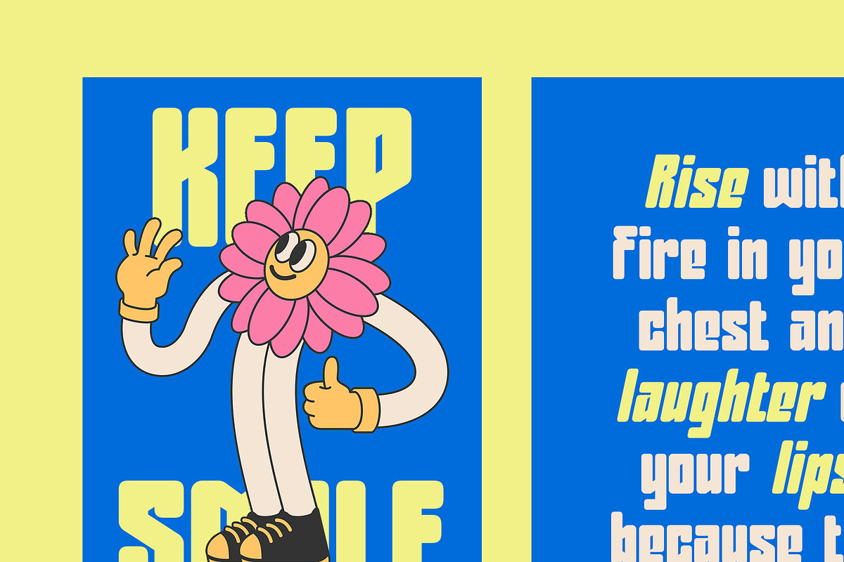 CS Glaven – Bold Font, a Sans Serif Font by Craft Supply Co. (Photo 6 of 8)
