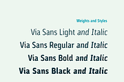Via Sans, a Sans Serif Font by Latinotype (Thumbnail 3 of 5)
