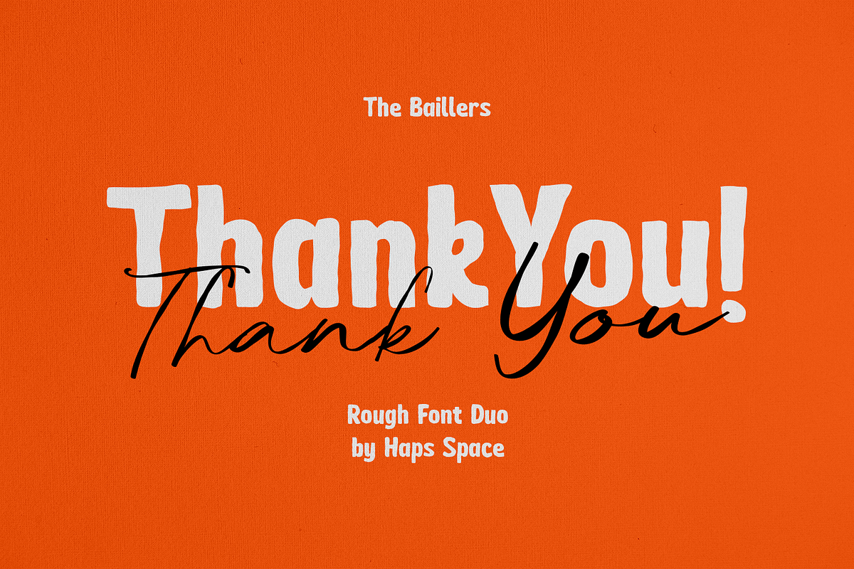 The Baillers Font Duo, a Sans Serif Font by Haps Space (Photo 14 of 14)