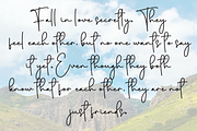 Daniel Signature | Script Font, a Handwritten Font by Scratchones (Thumbnail 6 of 8)