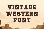 Cowboy Font, a Slab Serif Font by Fourteen Letter (Thumbnail 2 of 4)