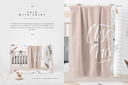 Crib Beddind Designers Kit Mockup, a Bottom Mockup by Creatsy (Thumbnail 11 of 29)