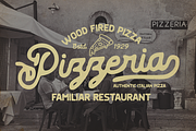 Leather Necks - Vintage Font Duo, a Script Font by Dharmas Foundry (Thumbnail 2 of 13)