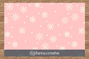 Snowflake Seamless Pattern, an Illustration by Johanna V. Creative (Thumbnail 3 of 5)