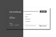 Gift Certificate, a Stationery Template by Rongmistiry (Thumbnail 2 of 7)