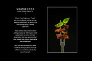Master Food 60 Lightroom Presets, a Preset Add-On by Supply Boutique Co. (Thumbnail 2 of 12)