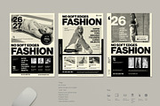 Bold Minimalist Flyer, a Flyer Template by TypoEdition (Thumbnail 1 of 3)
