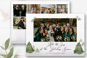 Pine Tree Christmas Photo Card PSD, a Card Template by By Stephanie Design (Thumbnail 3 of 5)