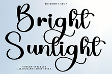 Bright Sunlight