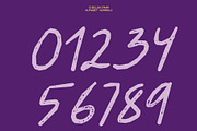 CS Bellisa Stamp, a Handwritten Font by Craft Supply Co. (Thumbnail 4 of 8)