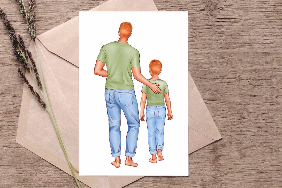 Big Family Creator Clipart., a Person Illustration by ArtedeCatrin (Photo 11 of 11)