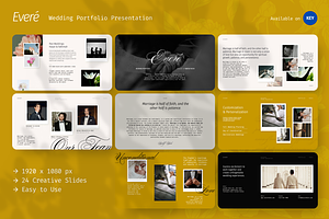 Evere Wedding Portfolio Keynote