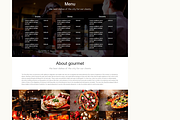 Gourmet, WordPress Cafe & Restaurant, a WordPress Template by Ordasoft (Thumbnail 2 of 3)
